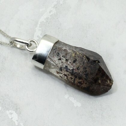 Super Six 925 Silver Point Pendant ~28mm