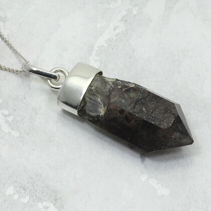 Super Six 925 Silver Point Pendant ~27mm