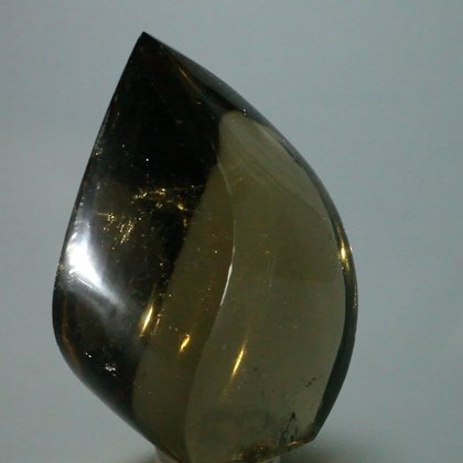 SUPERB Smoky Quartz Polished Flame ~91mm