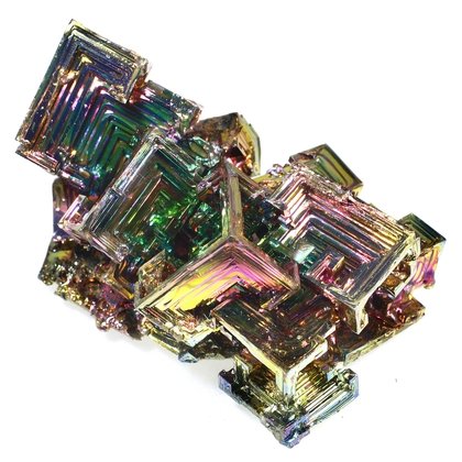 Superior Bismuth Crystal ~70 x 48mm