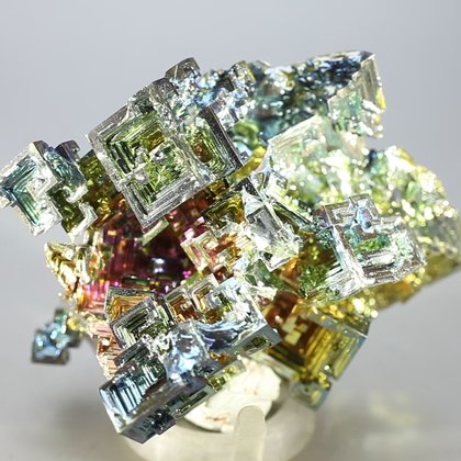 Superior Bismuth Crystal ~70 x 50mm