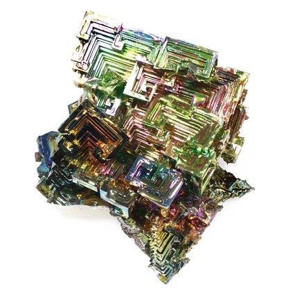 Superior Bismuth Crystal ~78 x 67mm