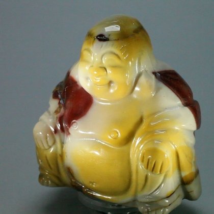 Superior Mookaite Sitting Buddha Statue ~53mm