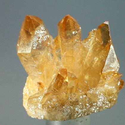 Tangerine Aura Quartz ~45mm