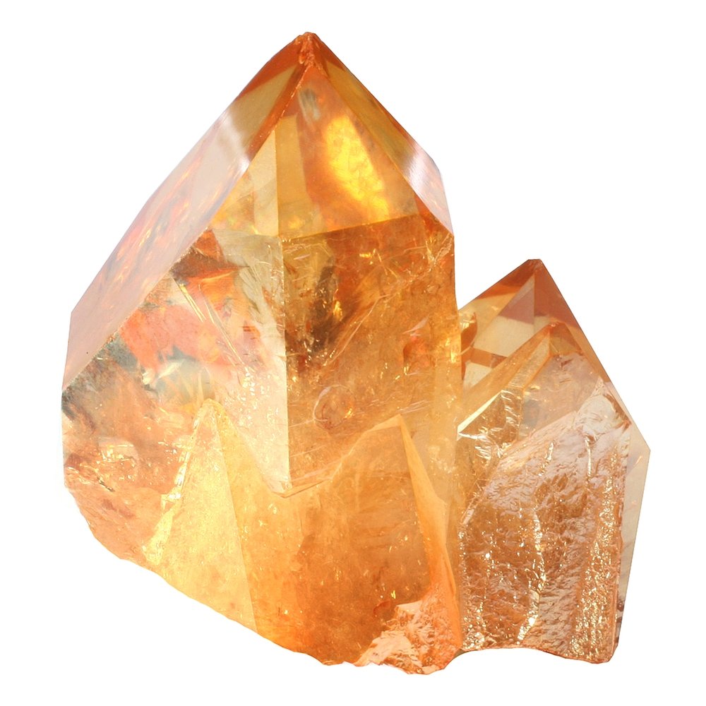 Tangerine Aura Quartz