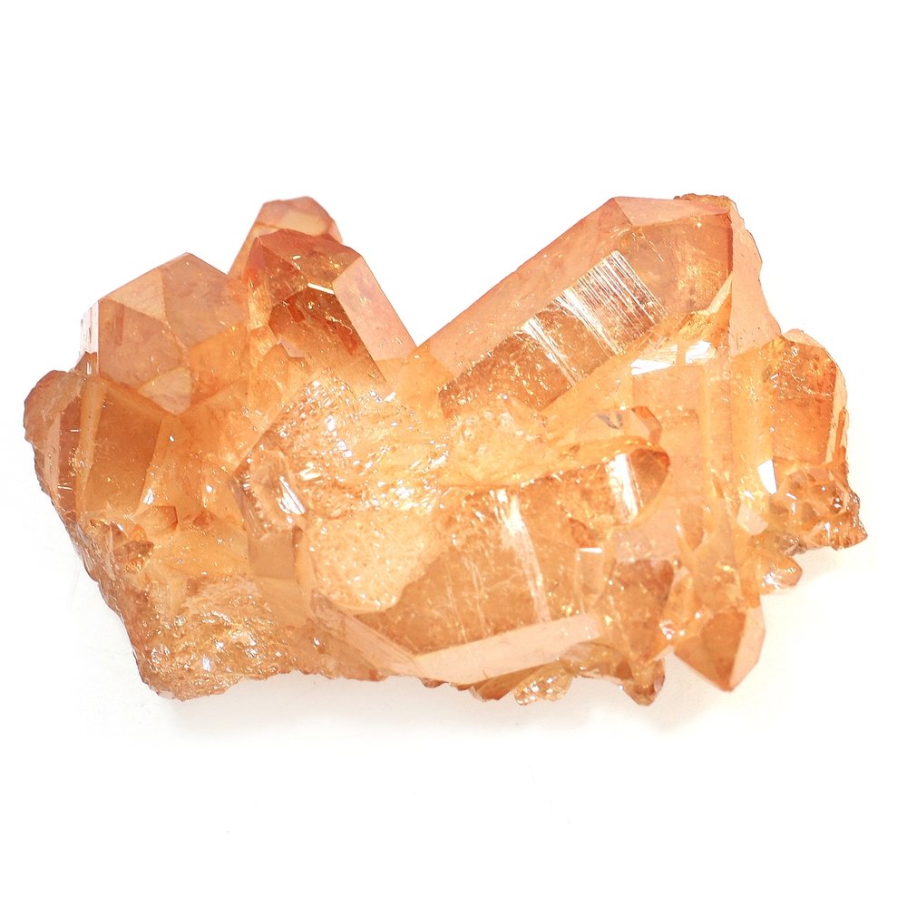 Tangerine Aura Quartz