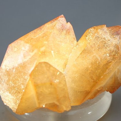 Tangerine Aura Quartz Healing Crystal ~51mm