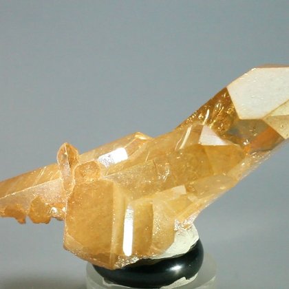 Tangerine Aura Quartz Healing Crystal ~69mm