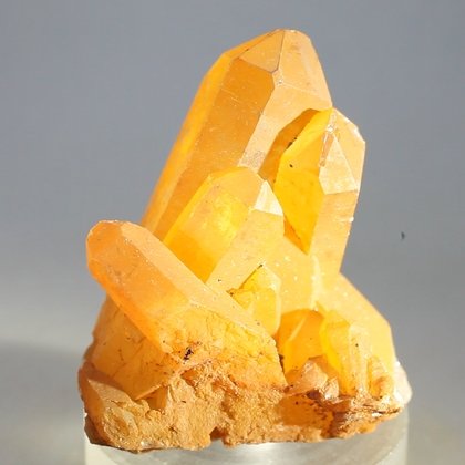Tangerine Quartz Cluster ~44mm