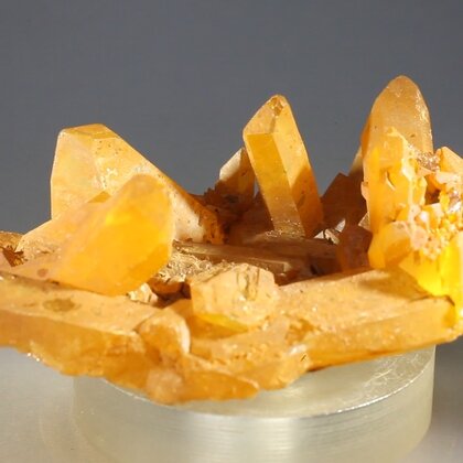 Tangerine Quartz Cluster ~52mm