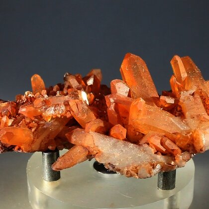 Tangerine Quartz Cluster ~70mm