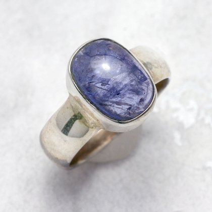 Tanzanite & Silver Ring ~ 7 US Ring Size , O UK Ring Size