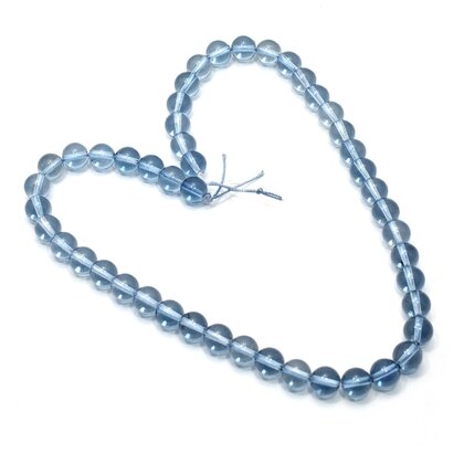 Tanzanite Aura Beads ~8mm Round