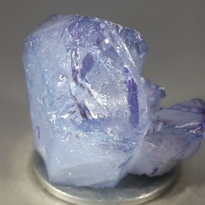Tanzanite Aura Quartz Healing Crystal ~32mm