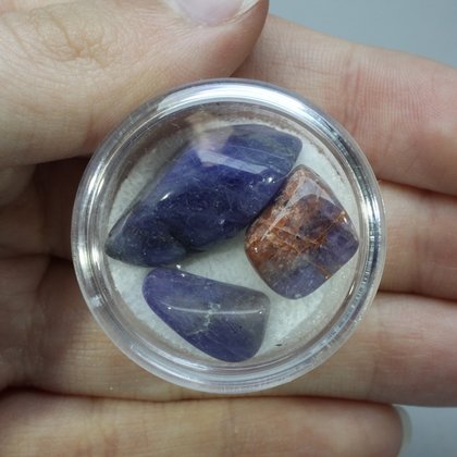 Tanzanite Mini Tumblestone Chips