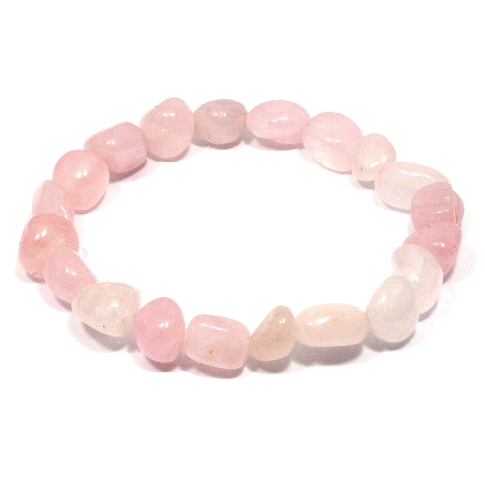 Taurus Birthstone Bracelet - Rose Quartz