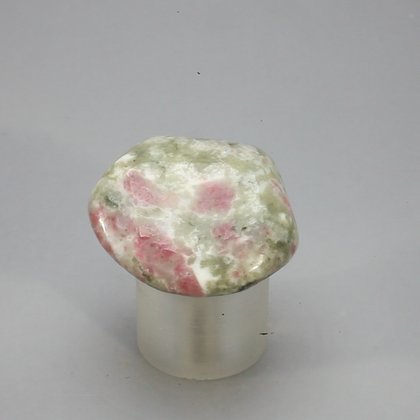 Thulite in Feldspar Tumblestone ~28mm