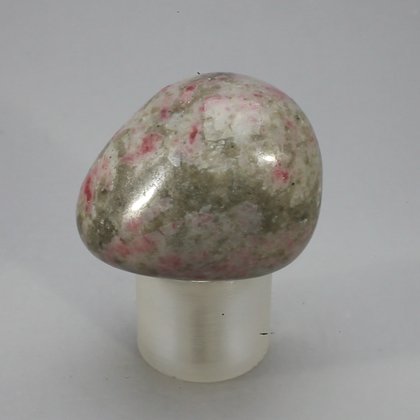 Thulite in Feldspar Tumblestone ~33mm