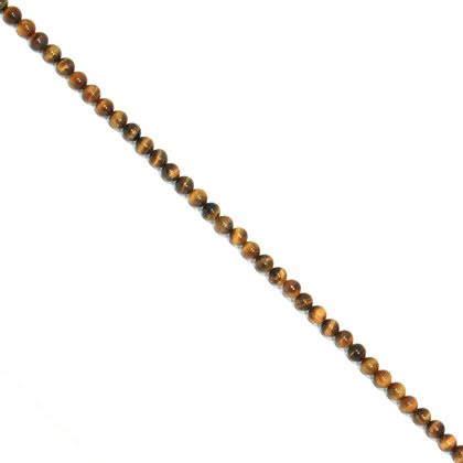 Tiger Eye Crystal Beads - 6mm Round