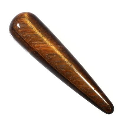 Tiger Eye Crystal Massage Wand ~75 x 18mm