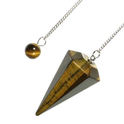 Tiger Eye Crystal Pendulum