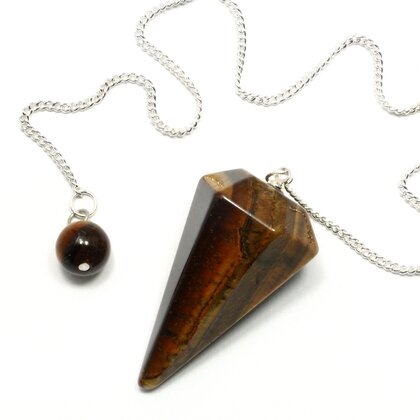 Tiger Eye Crystal Pendulum