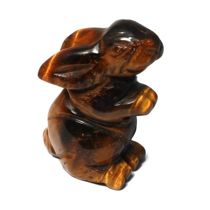 Tiger Eye Crystal Rabbit