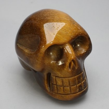 Tiger Eye Crystal Skull ~5.2 x 3.4cm