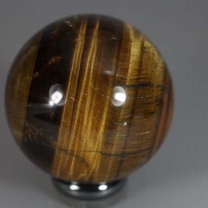 Tiger Eye Crystal Sphere ~52mm