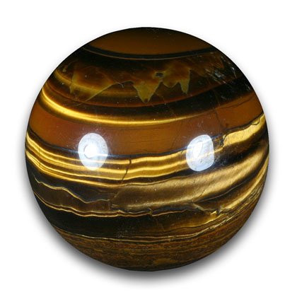 Tiger Eye Medium Crystal Sphere ~4.5cm