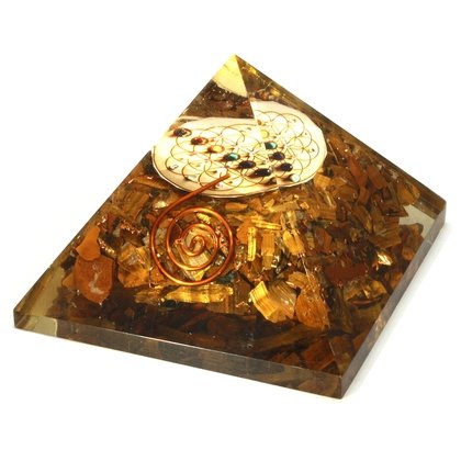 Tiger Eye Orgonite ~50mm