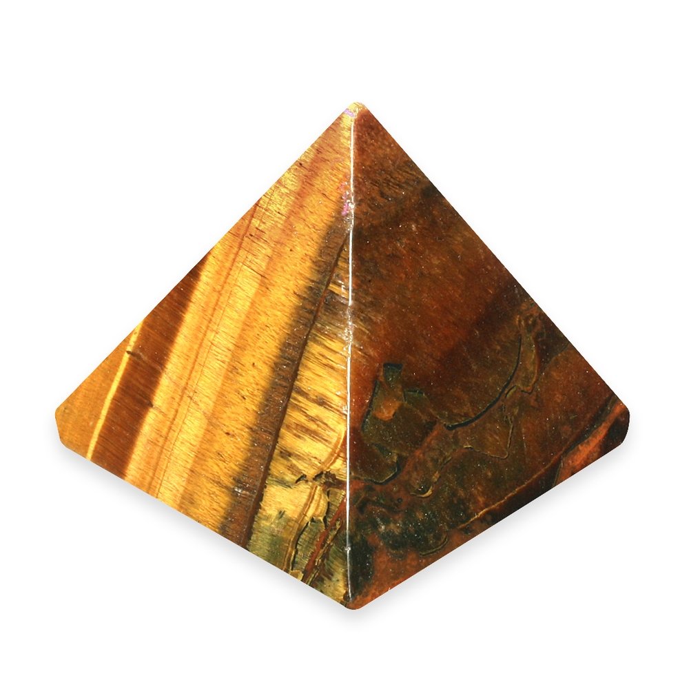 Tiger Eye Pyramid