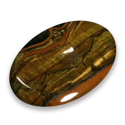 Tiger Eye Thumb Stone