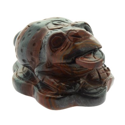 Tiger Iron Money Toad  - 40mm