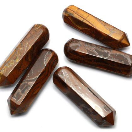 Tiger Jasper Crystal Massage Wand ~70mm
