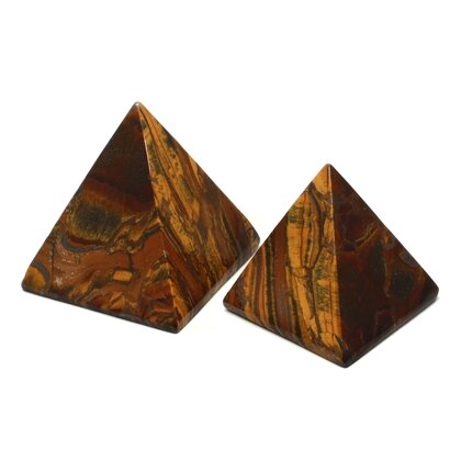 Tiger Jasper Pyramid