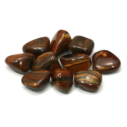 Tiger Jasper Tumble Stones - 500g Bag