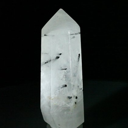 Tourmalinated Quartz Polished Point ~79mm