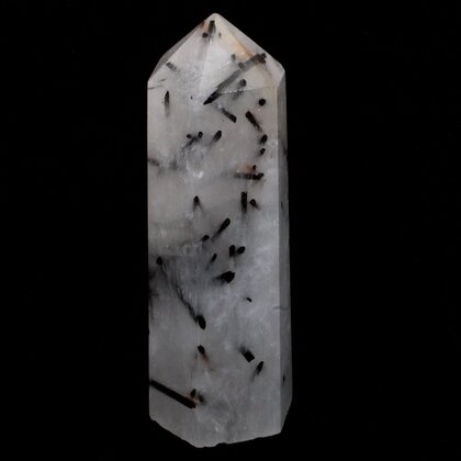 Tourmalinated Quartz Polished Point  ~90mm