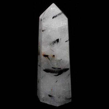 Tourmalinated Quartz Polished Point  ~93mm