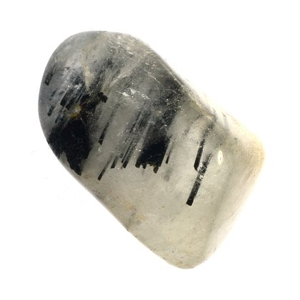Tourmalinated Quartz Tumblestone ~30mm