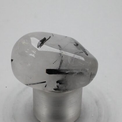 Tourmalinated Quartz Tumblestone ~30mm