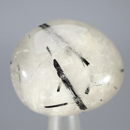 Tourmalinated Quartz Tumblestone ~31mm
