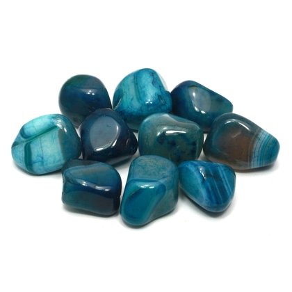 Turquoise Agate Tumble Stone (20-25mm)