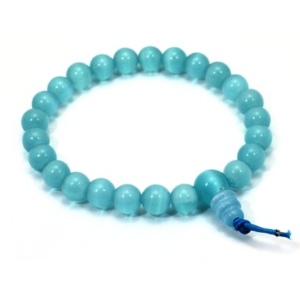 Turquoise Cat's Eye Powerbead Bracelet