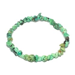 Turquoise Gemstone Mini Chip Bracelet