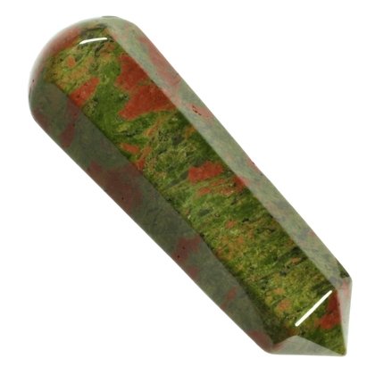 Unakite Crystal Massage Wand