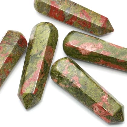 Unakite Crystal Massage Wand ~70mm