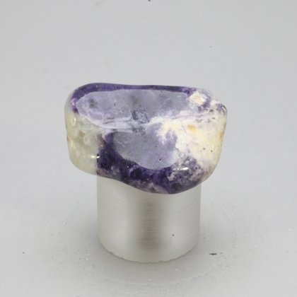 Violet Flame Opal Tumblestone ~28mm