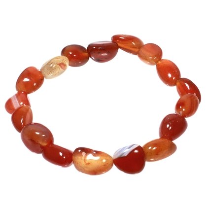 Virgo Birthstone Bracelet - Carnelian